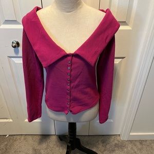 Maeve from Anthropology size M pink top